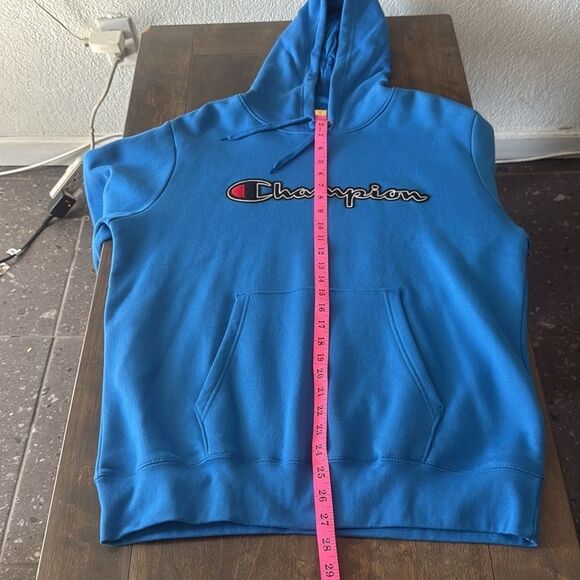 Champion Blue Hoodie for Men - Picture 5 of 10
